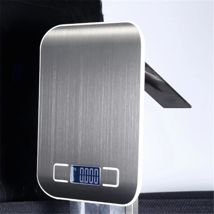 5KG / 1G Digital Scale Electronic Kitchen Food Scale [Support OEM / ODM Service] - Silver - 3