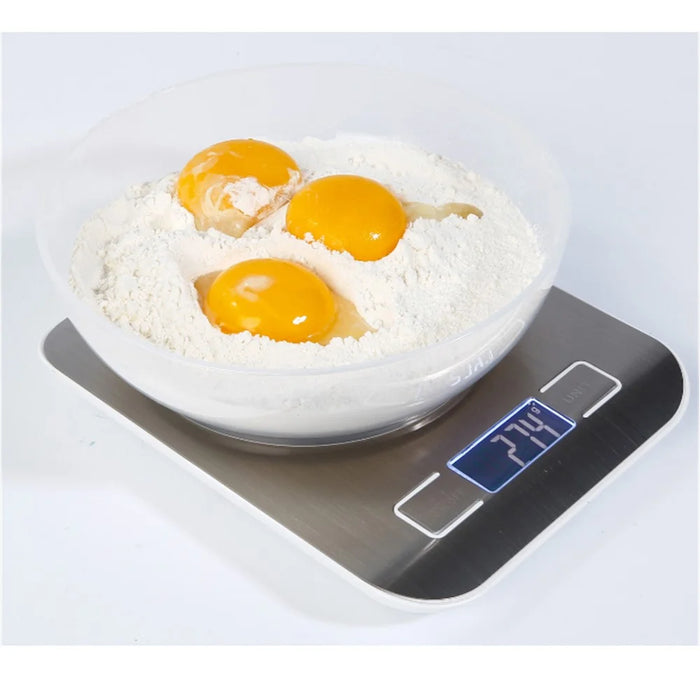 5KG / 1G Digital Scale Electronic Kitchen Food Scale [Support OEM / ODM Service] - Silver - 4