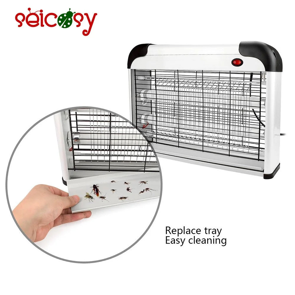 SK611 LED Photocatalyst Mosquito Killer Lamp 20W Household Mosquito Light Electronic Bug Zapper Mosquito Repellent Light - EU Plug - 2