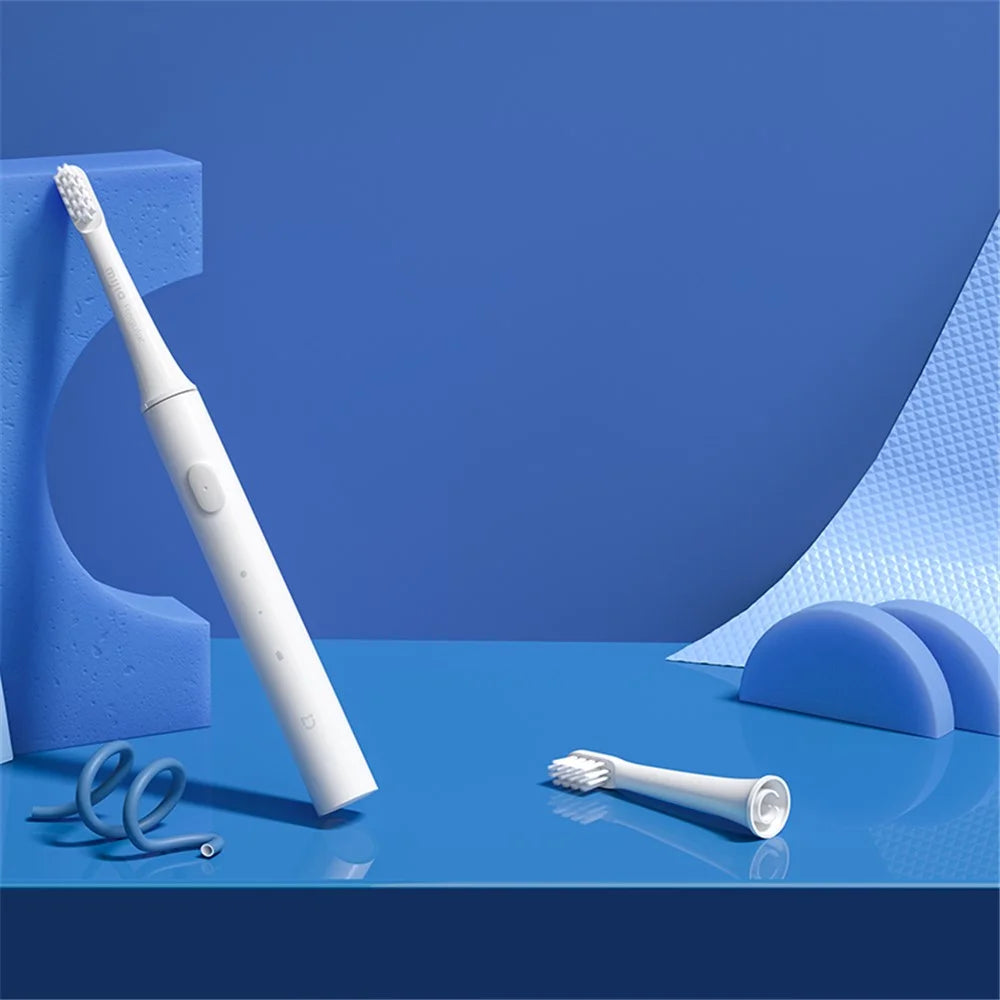 XIAOMI MIJIA T100 Sonic Electric Power Rechargeable Battery Toothbrush (Chinese Version) - White - 3