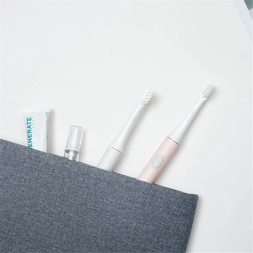 XIAOMI MIJIA T100 Sonic Electric Power Rechargeable Battery Toothbrush (Chinese Version) - White - 5