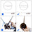 DIY Acrylic Wall Clock Living Room Wall Decorative Clock Sticker Clock - Silver - 3