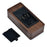 Voice Control Creative Wooden LED Alarm Clock with Temperature Display Table Clock - Coffee / Red LED Numbers - 7