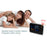 Rotating Time Projection Weather Forecast Electronic Alarm Clock LCD Display - 7