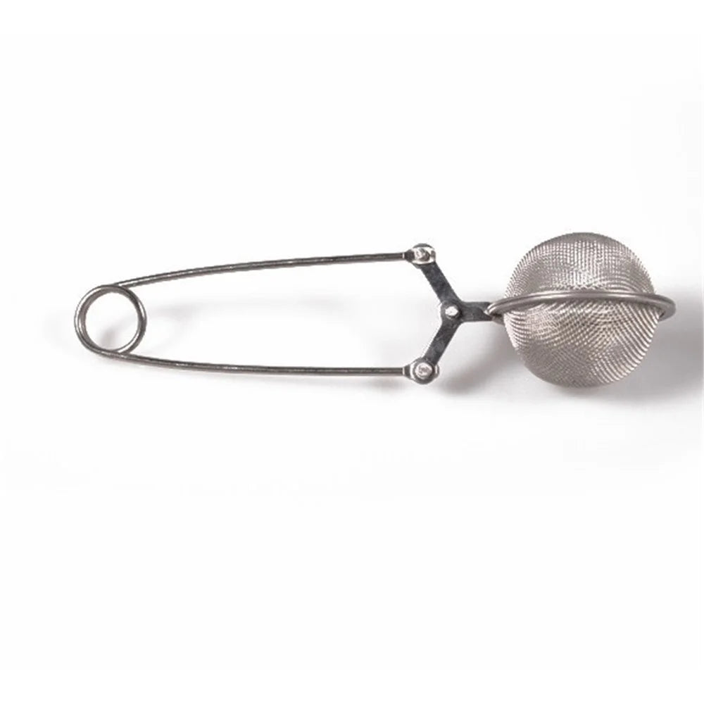 Stainless Steel Snap Mesh Tea Ball Infuser Filter - 2