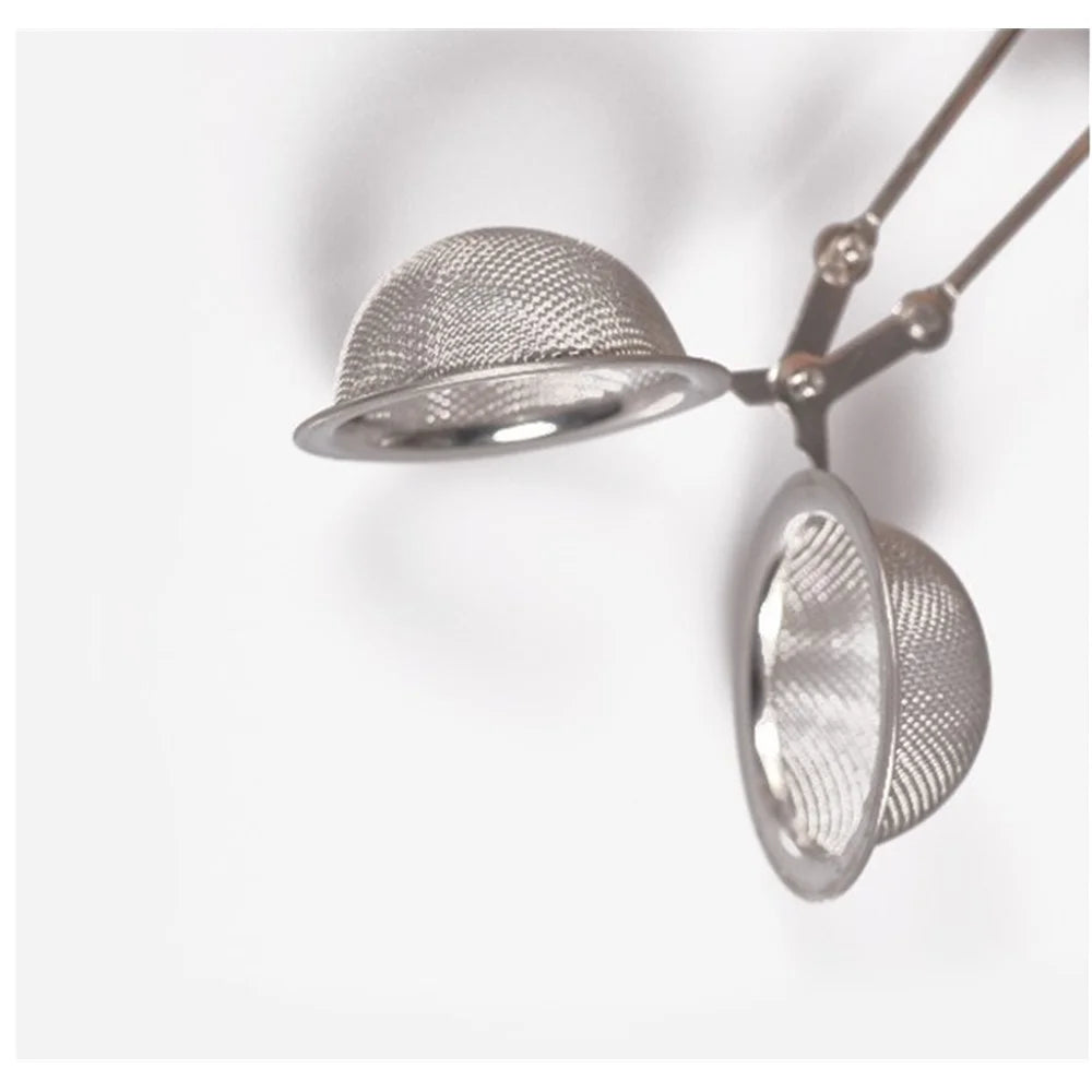 Stainless Steel Snap Mesh Tea Ball Infuser Filter - 4