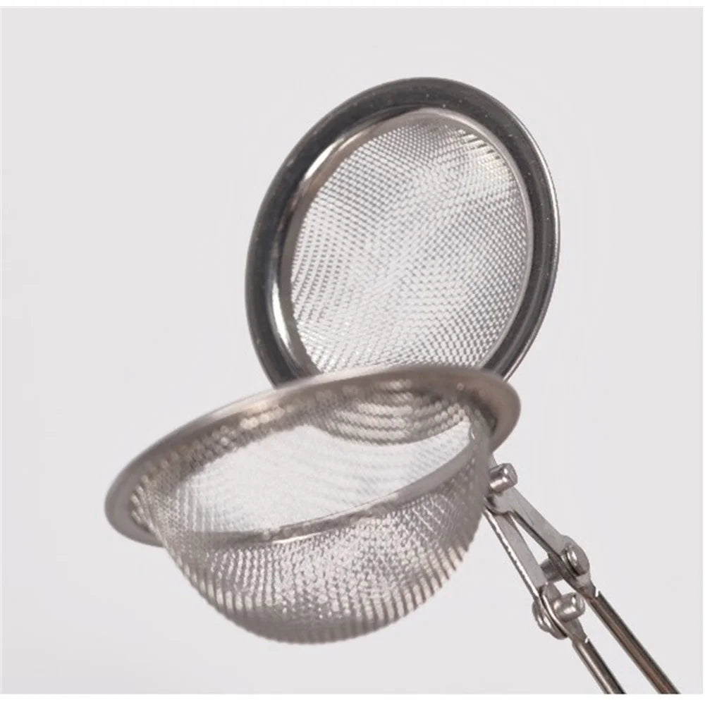 Stainless Steel Snap Mesh Tea Ball Infuser Filter - 5