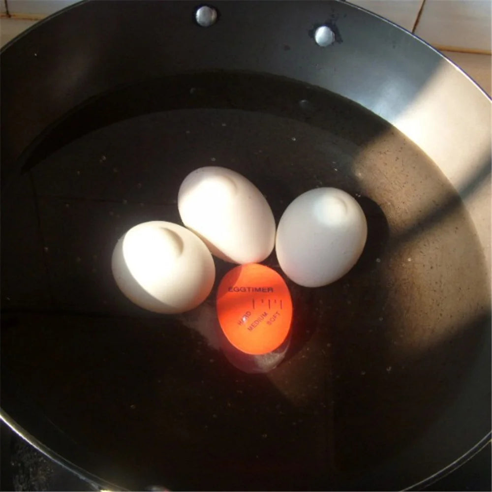 Heat Sensitive Hard & Soft Boiled Egg Timer Color Changing Indicator - 1