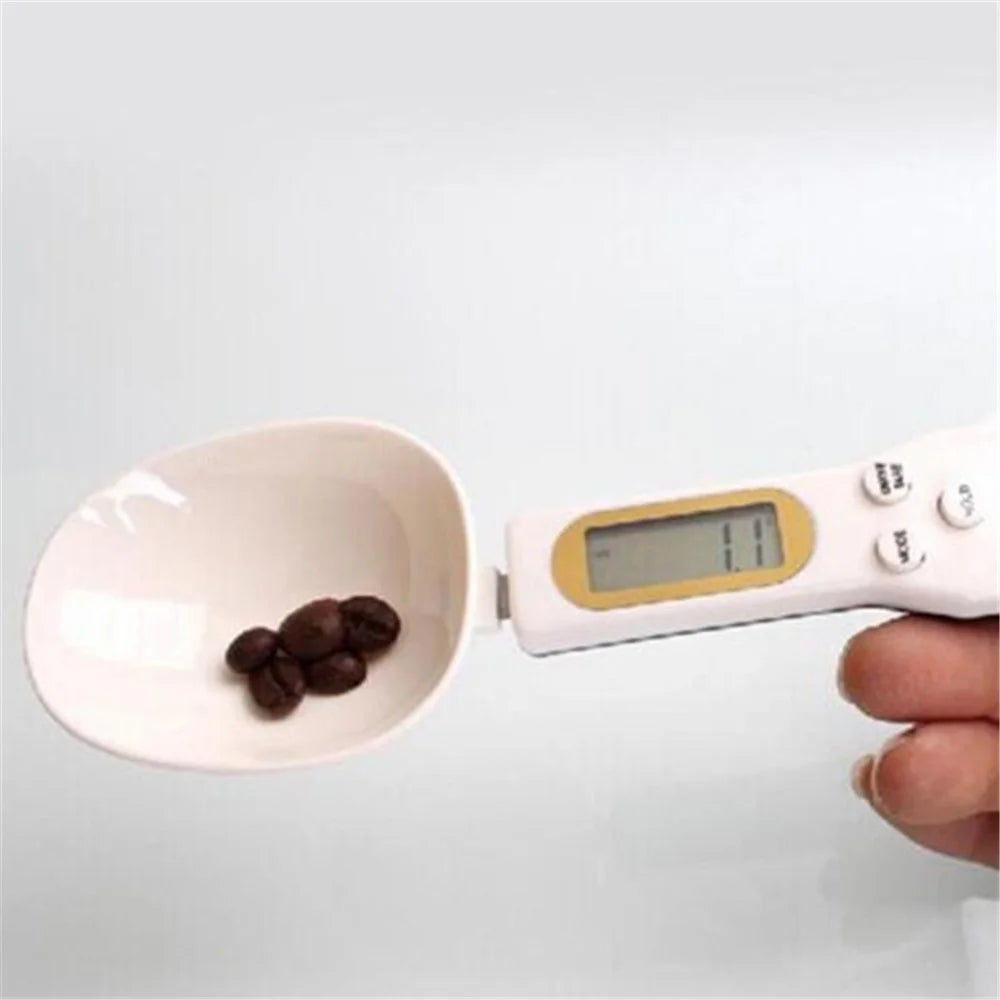 500G/0.1G Digital LCD Spoon Measuring Scale Electronic Food Weight Measure Scale - 2