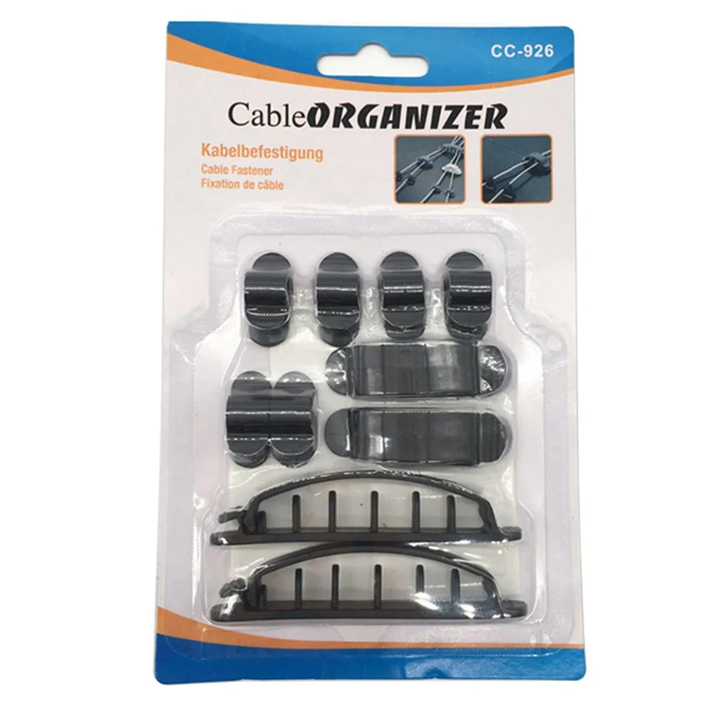 10 in 1 Plastic Flexible Cable Organizer for Electric Wires CC-926 - 5