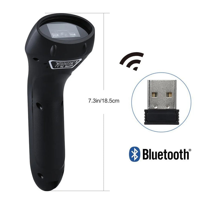 CILICO CT80 Wireless Bluetooth-compatible 1D 2D QR Barcode Scanner QR Bar Code Reader - 6