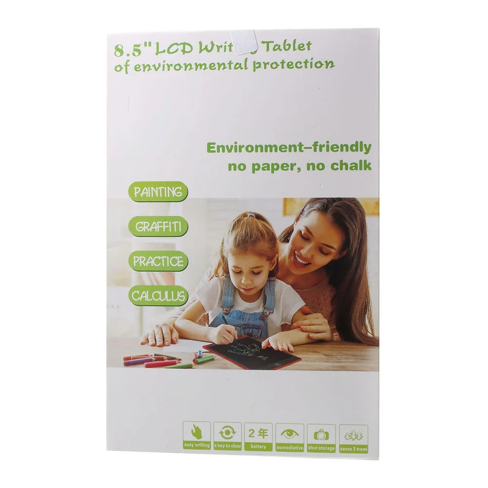 8.5 Inch LCD Writing Tablet Bulk Handwriting Pad Digital Drawing Tablet Electronic Tablet Board - Black - 7