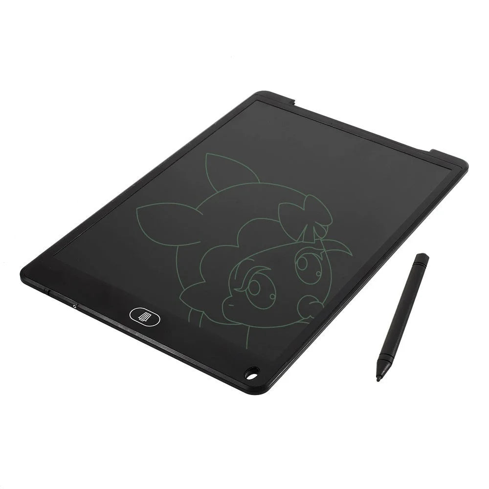 12 Inch LCD Writing Tablet Handwriting Pad Digital Drawing Tablet Electronic Tablet Board - Black - 1