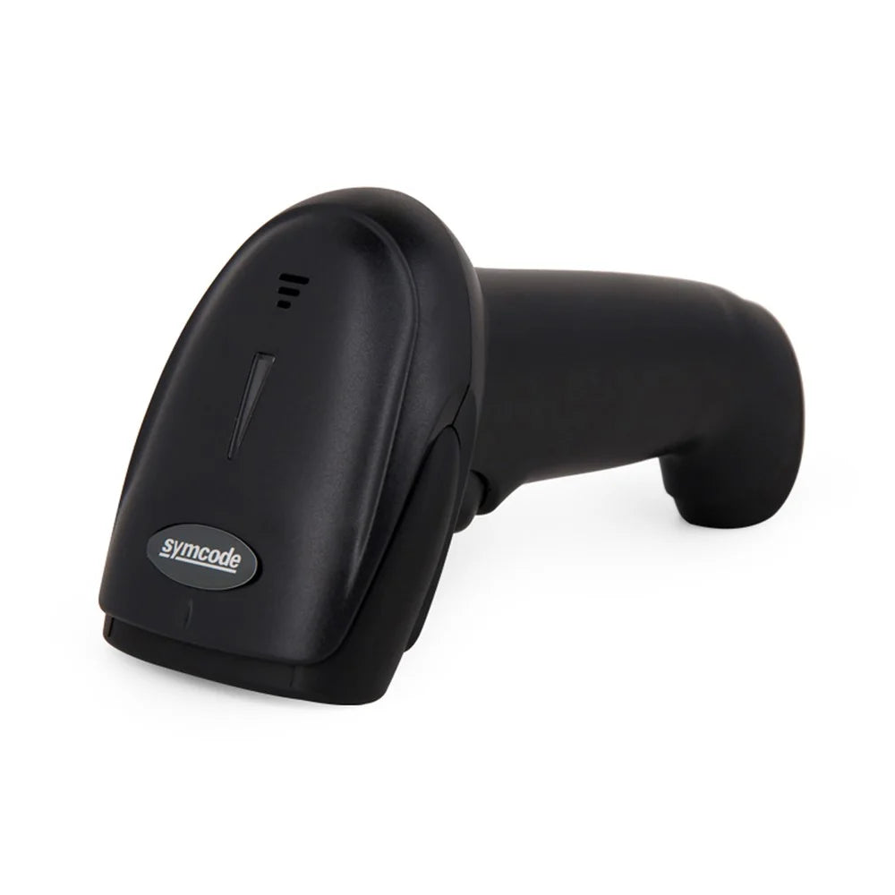 MJ-2030 Wireless One-dimensional 2.4GHz Barcode Scanner Fast Precise Scanning Image Reader - Black - 1