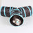 3 Channels Folding Pet Dog Toy Tunnel Roll Puppy Cat Sleeping Tents Bed with Bell Ball - 2