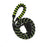 Reflective Nylon Dog Pet Round Traction Leash Strap Gift with Padded Handle - Green - 6