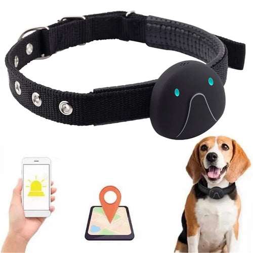 F9 Smart Pet GPS Location Tracker Collar 2G GSM WiFi Dog Cat GPS Location Tracker - Black - 1