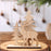 Wood Christmas Ornament Table Decoration DIY Craft - Elk - 1