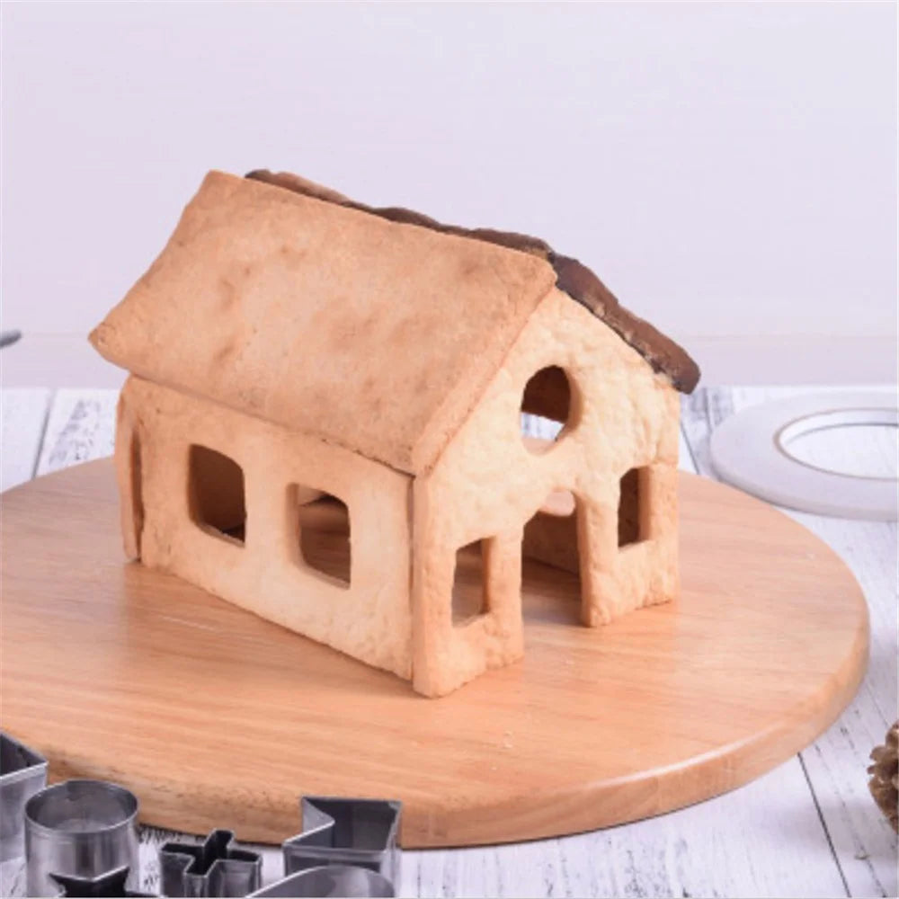 18PCS / Set Christmas Cookie Cutter Stainless Steel Cut Candy Biscuit Mold Cooking Tool Gift - 4