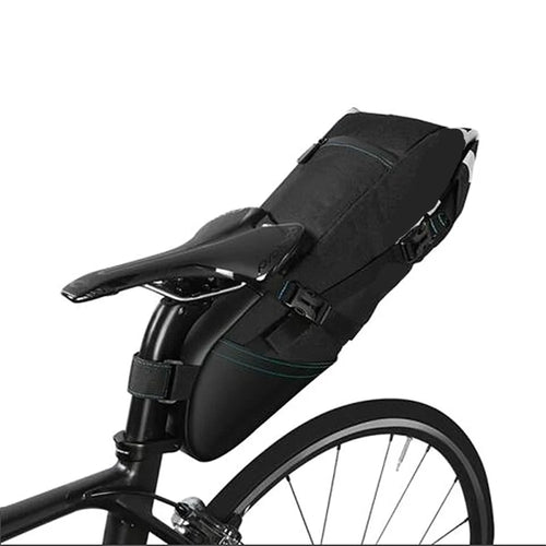 ROSWHEEL Large Capacity Waterproof Bike Tail Bag Seat Bag - 10L - 1