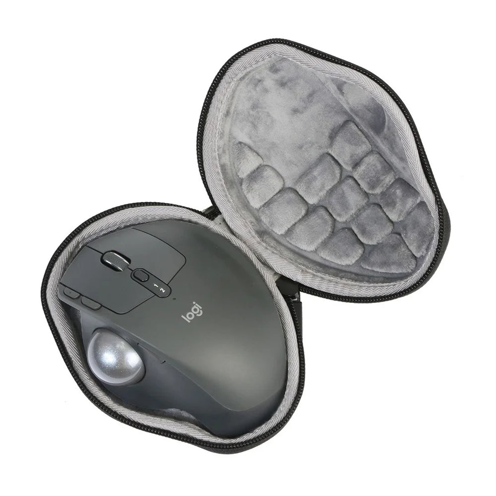 Hard EVA Travel Black Mouse Storage Case for Logitech MX Ergo Advanced Wireless Trackball - 3