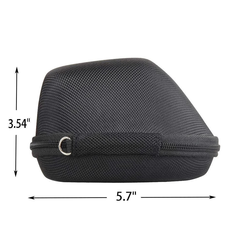 LTGEM EVA Hard Case for Logitech MX Vertical Advanced Ergonomic Mouse Carrying Storage Bag - Black/Grey - 5