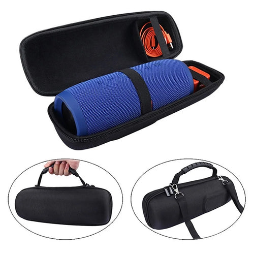 Bluetooth-compatible Speaker Case Protective Cover EVA Storage Bag for JBL Charge 3 - Black Inner - 1