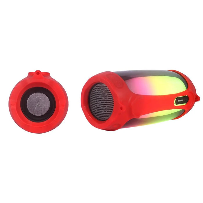 Soft Silicone Case for JBL Pulse 4 Bluetooth-compatible Speaker - Red - 3