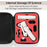 Portable Shockproof Storage Bag Carrying Case for DJI OM 5 Handheld Gimbal Accessories - Black/Black Liner - 4