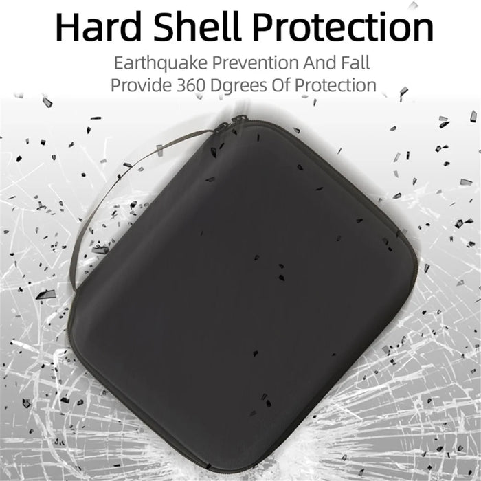 Portable Shockproof Storage Bag Carrying Case for DJI OM 5 Handheld Gimbal Accessories - Black/Black Liner - 6