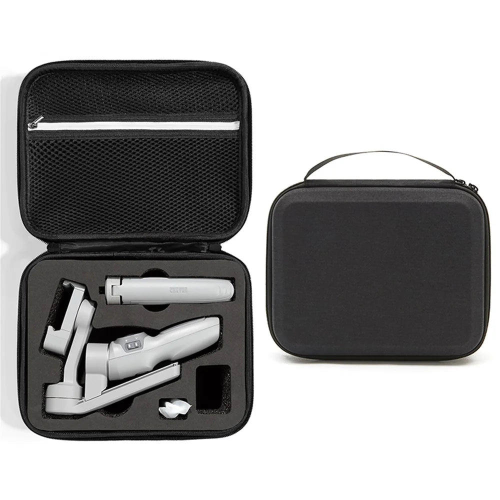 Portable Shockproof Storage Bag Carrying Case Handbag for Zhiyun SMOOTH Q3 Handheld Gimbal - Black/Black Liner - 1