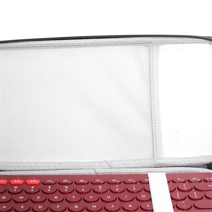 Portable Protective Storage Bag for Logitech K380 K810 K811 Wireless Bluetooth-compatible Keyboard - Grey - 6
