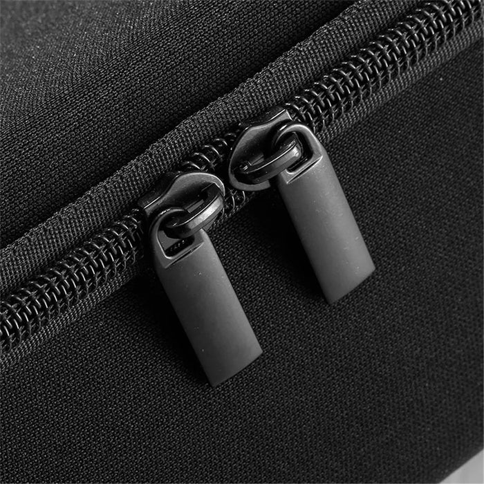 For JBL Flip 7 / Flip 6 / Flip 5 / Flip 4 Rectangle Shockproof Carrying Case Bluetooth-Compatible Speaker Storage Bag - Black - 4