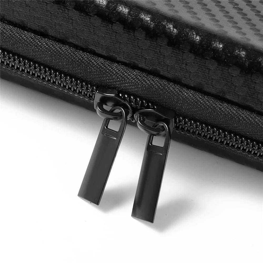 Portable Protective Storage Bag Carrying Case for Logitech POP Keys Mechanical Keyboard - Black/Grey - 4