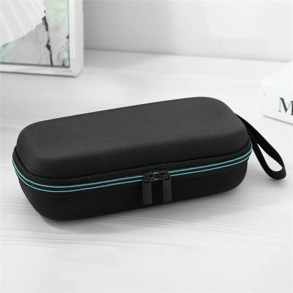 For Bose Soundlink Flex Gen 2 / Flex Speaker Storage Bag Case Shockproof Scratch-Resistant Protective Carrying Speaker Box - All Black - 6