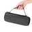 For JBL Flip 6 Bluetooth-compatible Speaker Anti-scratch Carrying Bag Portable Storage Case - Grid Black - 1