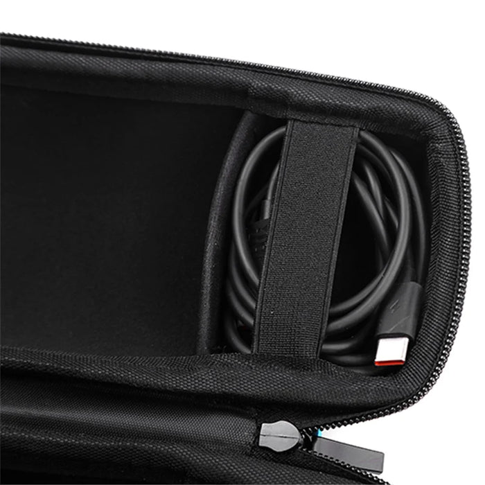 For JBL Flip 6 Bluetooth-compatible Speaker Anti-scratch Carrying Bag Portable Storage Case - Grid Black - 4