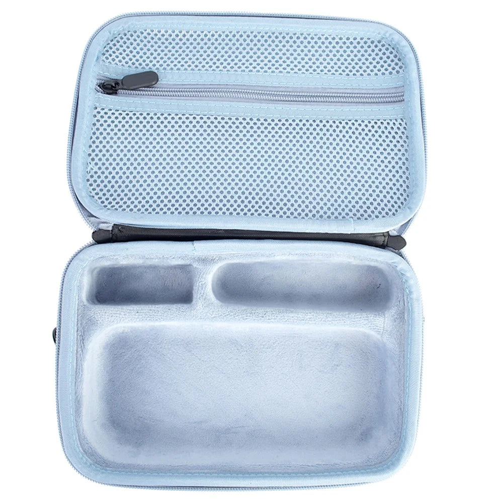 For Bose Soundlink Flex Gen 2 / Flex Shockproof Storage Box Dustproof Wear-Resistant Speaker Storage Case Bag with Shoulder Strap - Black / Blue - 1