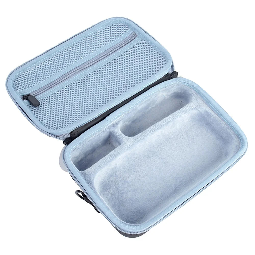 For Bose Soundlink Flex Gen 2 / Flex Shockproof Storage Box Dustproof Wear-Resistant Speaker Storage Case Bag with Shoulder Strap - Black / Blue - 3