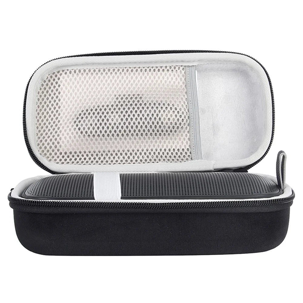 For Bose Soundlink Flex Gen 2 / Flex EVA Anti-Scratch Bluetooth-compatible Speaker Protection Bag Case Travel Storage Bag - Black / Grey - 5