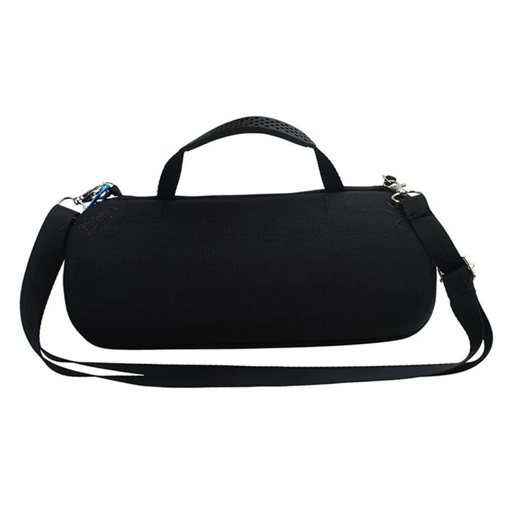 For BOSE Soundlink Revolve+ II/Soundlink Revolve+ EVA Anti-scratch Bluetooth-compatible Speaker Protection Bag Case Travel Storage Bag - Black - 7