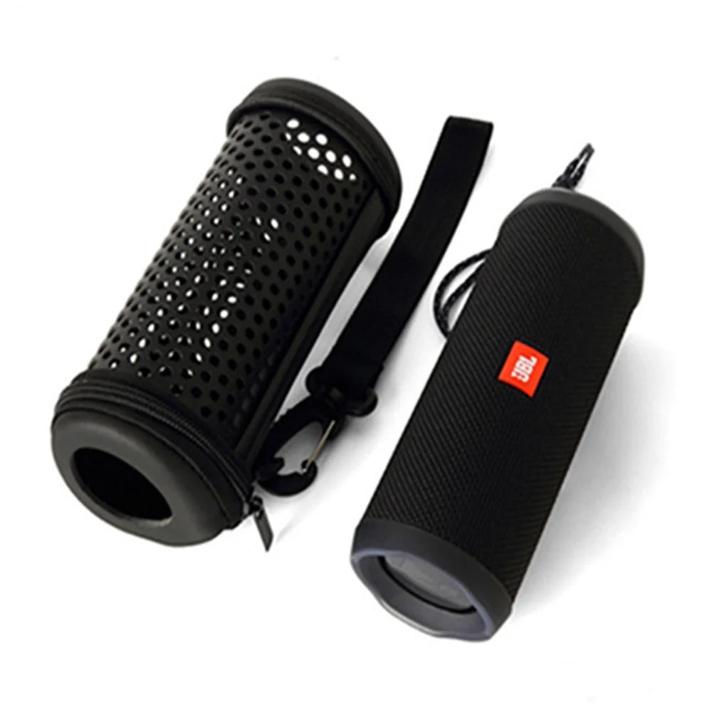 Portable Carrying Case for JBL Flip 4/3 Wireless Bluetooth-compatible Speaker Hollow Storage Bag with Strap - 1