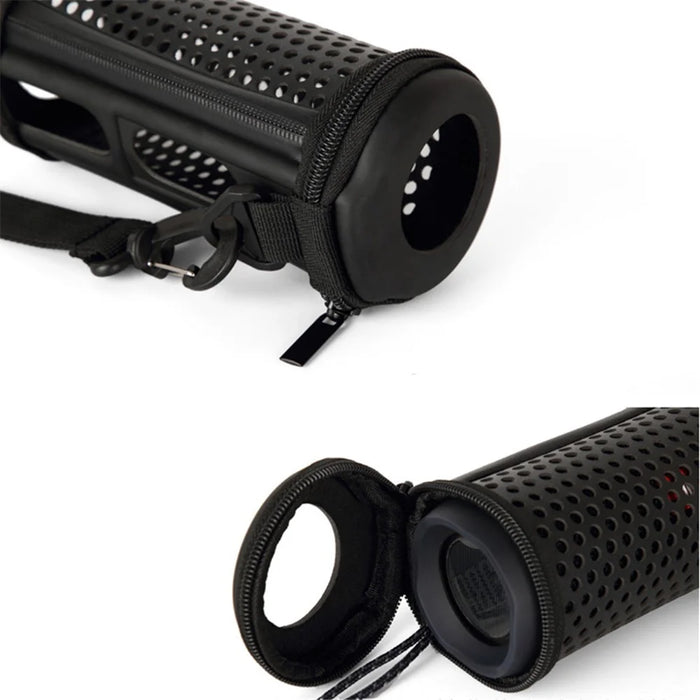 Portable Carrying Case for JBL Flip 4/3 Wireless Bluetooth-compatible Speaker Hollow Storage Bag with Strap - 5