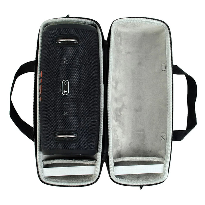For JBL Xtreme 3  /  2 Hard EVA Storage Case Bag Shockproof Portable Speaker Carrying Box - Black  /  Grey - 6