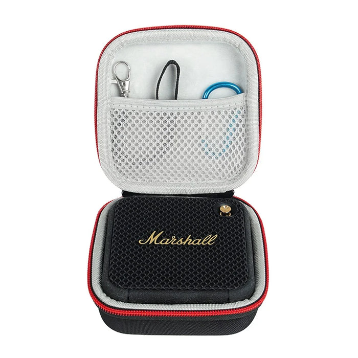 For Marshall WILLEN Wireless Bluetooth-compatible Speaker EVA Storage Bag Fleece Linning Portable Case - 3