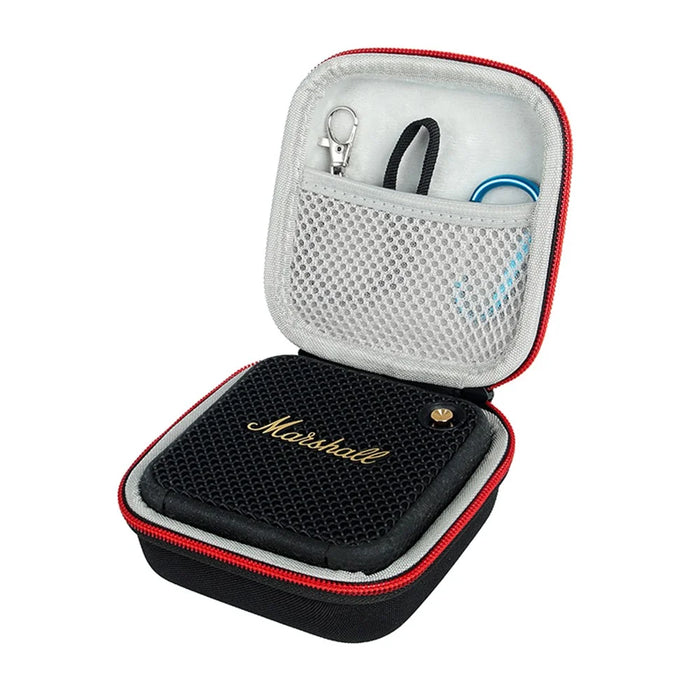 For Marshall WILLEN Wireless Bluetooth-compatible Speaker EVA Storage Bag Fleece Linning Portable Case - 4