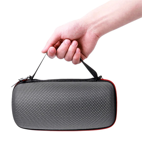 For JBL Pulse4 Carrying Case Bluetooth-compatible Speaker Anti-drop Protective Cover with Strap - Mesh - 1