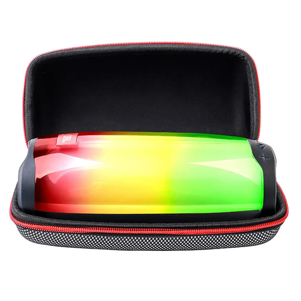 For JBL Pulse4 Carrying Case Bluetooth-compatible Speaker Anti-drop Protective Cover with Strap - Mesh - 5