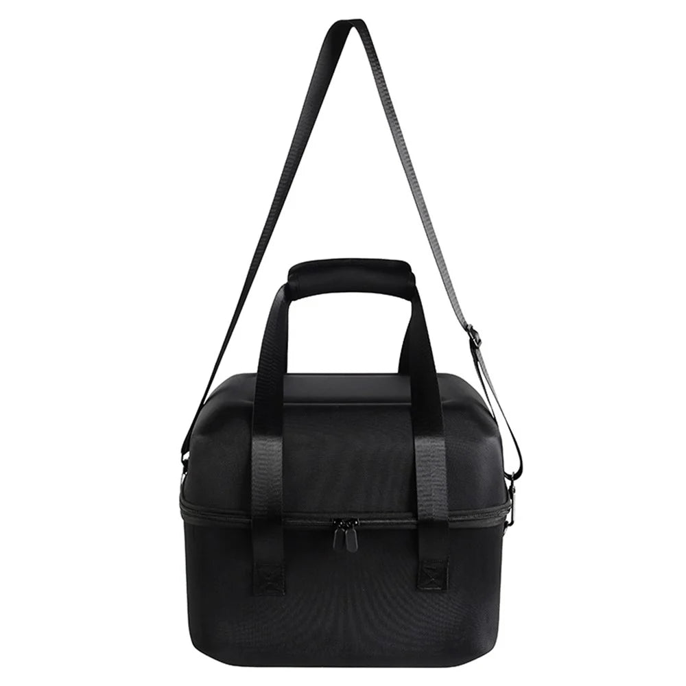 Hard EVA Storage Bag for JBL Partybox Encore Essential, Shockproof Portable Carrying Box with Shoulder Strap - Grey - 3
