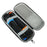 for JBL PartyBox On-The-Go Shockproof Hard EVA Storage Bag Carrying Box with Microphone Bag - Grey - 3